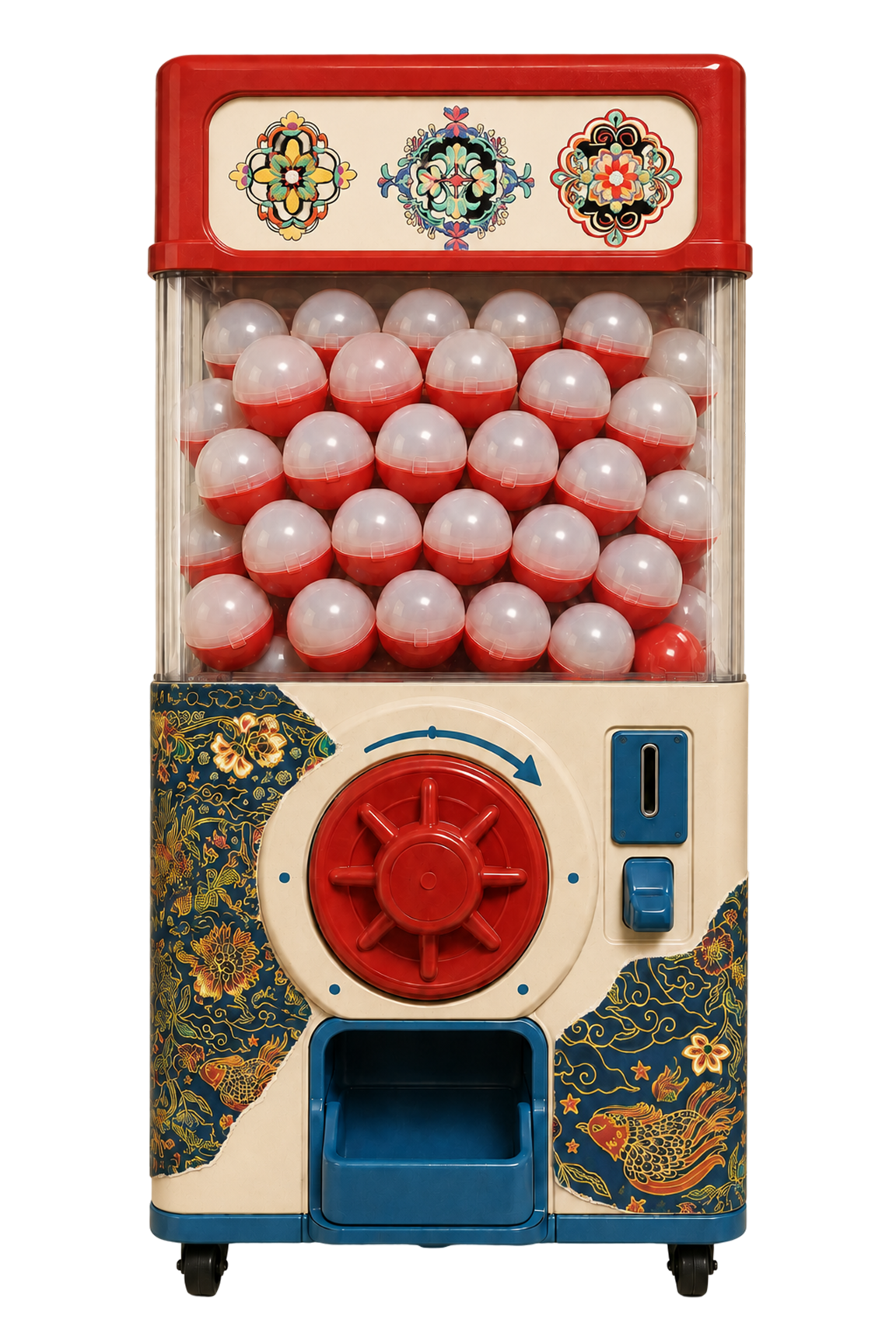 Retro gatcha machine